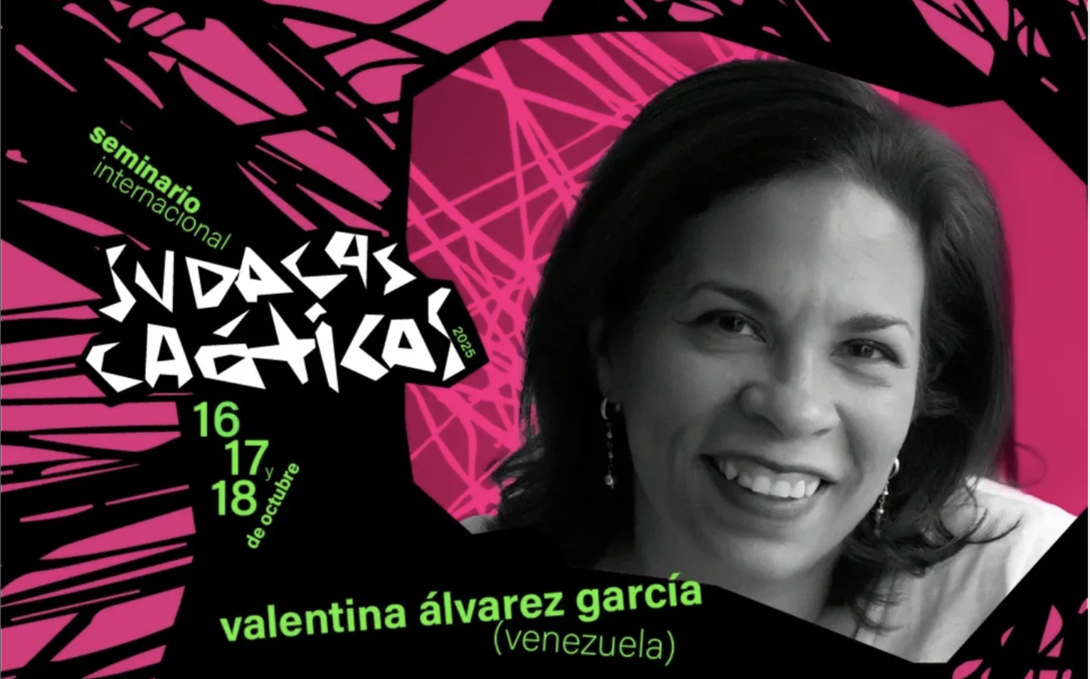 Sudacas Caóticas: un seminario internacional analizará el estado de la cultura alternativa en el continente 