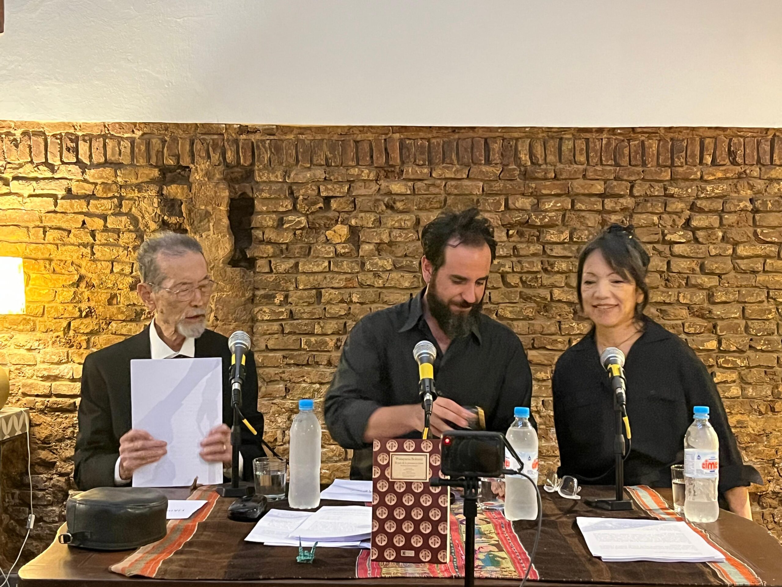 Un poeta japonés en Buenos Aires