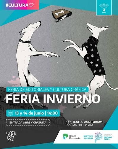 Mar del Plata se prepara para una nueva edición de Invierno, la Feria de Editoriales y Cultura Gráfica